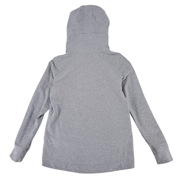 Lululemon Split Pullover Hoodie Sweatshirt Heathered Light Grey Womens Size 6 - Picture 2 of 7